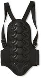 protectWEAR Unisex RP-2-L rugbeschermer voor volwassenen, zwart, L EU