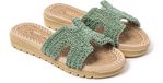 BRASILERAS Sandalen dames groen -40