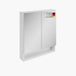Fackelmann Easy Spiegelkast, 60 cm, wit