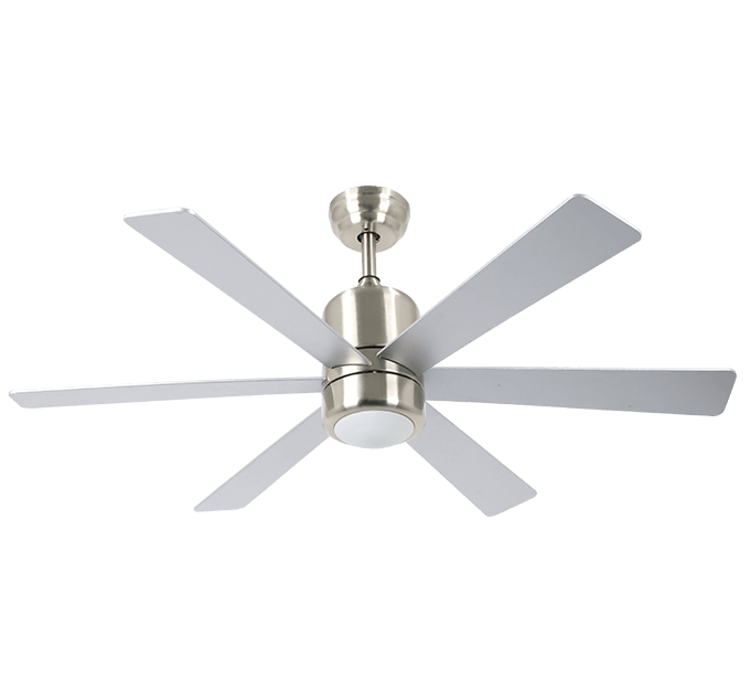 Bastilipo Monaco - Huishoudelijke ventilator met bladen - Zilver