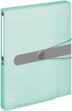 Herlitz 11409000 Documentbox A4 PP Muntkleur Transparant 4 cm 1 stuk(s)