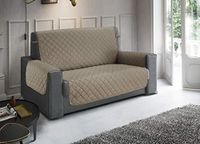 Gewatteerde BIANCHERIAWEB Gewatteerde bankovertrek, Imperial Pythonnate, vlek- en waterafstotend, voor banken/fauteuils, taupe