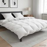 vidaXL - Deken - Set - 3-delig - 200 x 200 cm - Bamboe - Wit