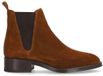 Alpe Couture bottines en cuir marron