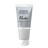 Lefranc Bourgeois 300535 Flashe acryl- en vinylverf, lichtecht, dekkend en bestand tegen veroudering - 80ml Tube, White Iridescent