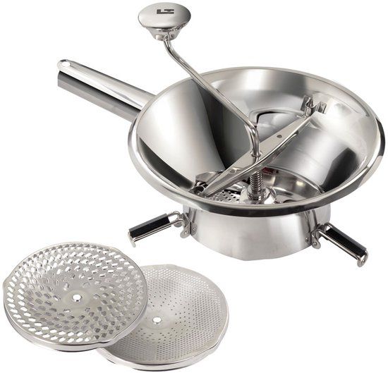 Tellier RVS Groentemolen 3 Roosters 24cm