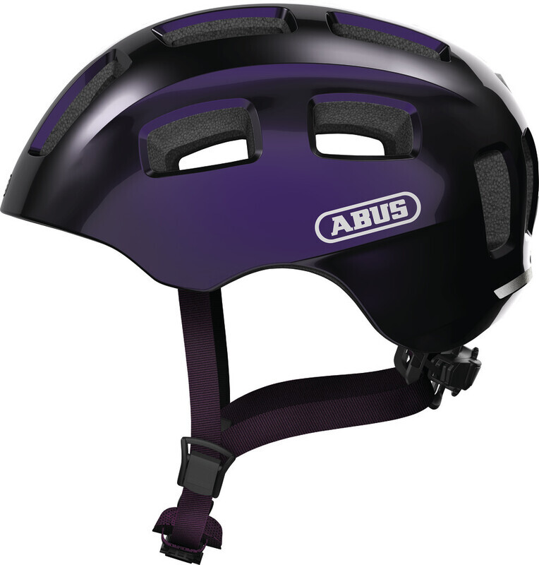 Abus Youn-I 2.0 Helmet Youth, black violet