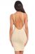 MAGIC Bodyfashion Low Back Dress Dames Corrigerend ondergoed - Latte - Maat XXL