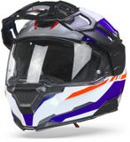 Nexx X.Vilijord Continental Wit Blauw Rood Systeemhelm - Helm