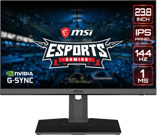 MSI Optix MAG245R - 23.8 inch Gaming Monitor - Full HD - 144Hz - IPS