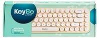 KeyBe Clavier sans fil, portable, Bean white Astra