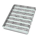 Sigel - Spiraal notitieboek - Jolie - A5 - Hardcover - 120 pagina's - 100 grams papier - Dots - Curly mint
