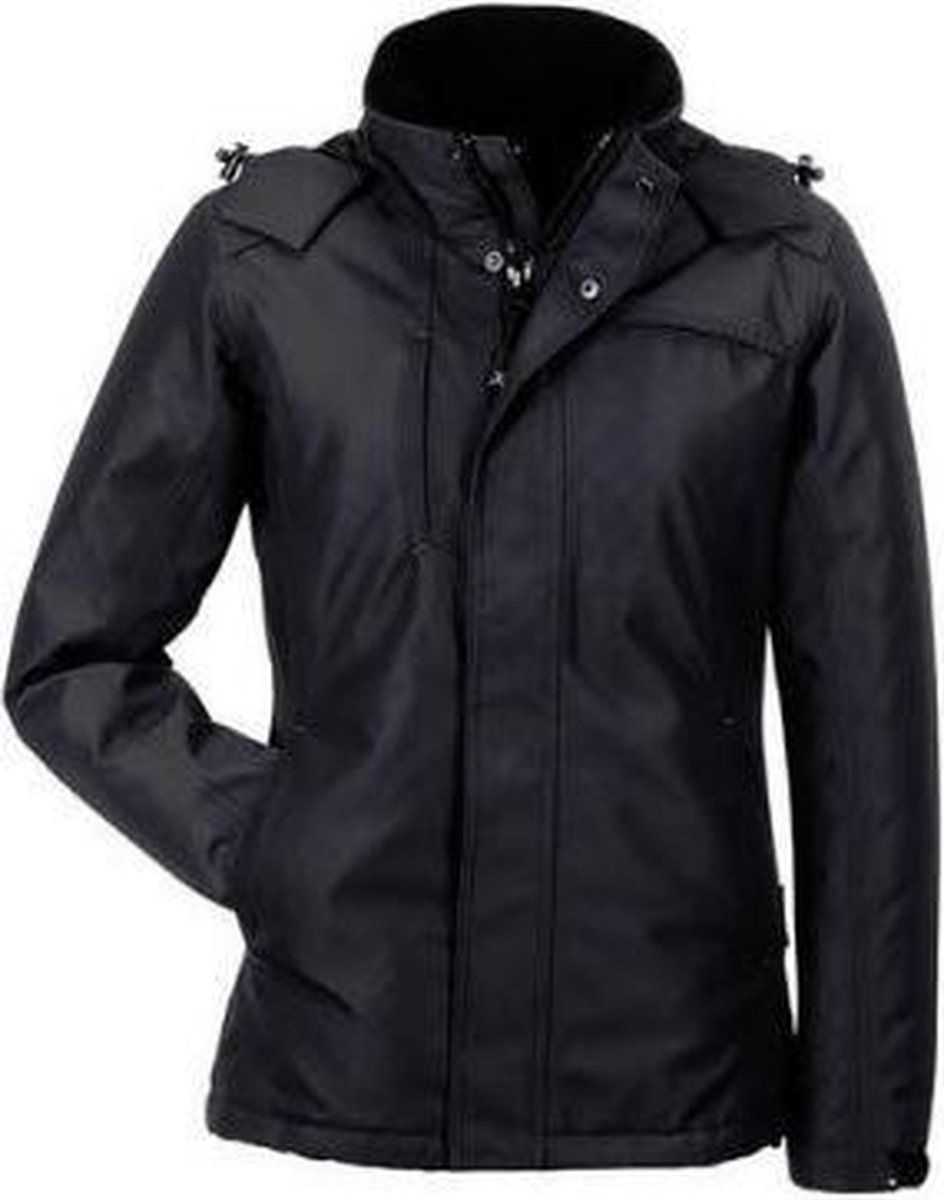 Planam Dames winterparka Norit (6440) - Zwart - XXL