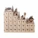 Bloomingville Richie calendrier de l'Avent H 33 x L 38 cm, naturel