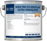 Wixx PRO PU Vernis à bois Ultra HighGloss - 10L - Monumentengroen | N0.15.10