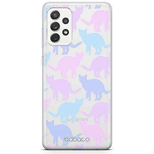 ERT GROUP mobiele telefoonhoesje voor Samsung A53 5G - Babaco patroon Cats 011