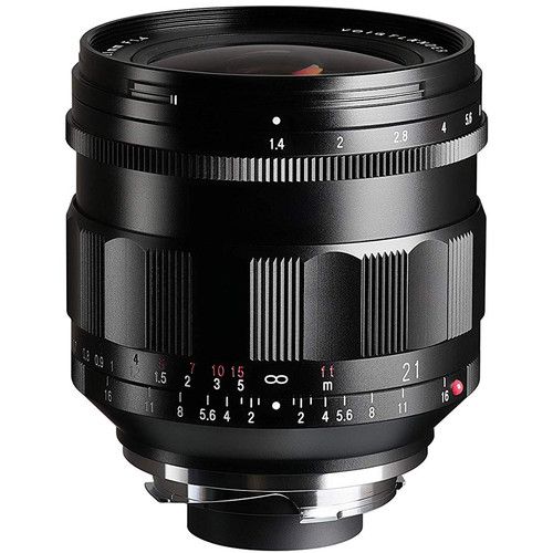 Voigtlander Nokton 21mm f/1.4 VM Leica M-mount objectief Zwart
