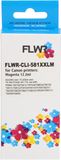 FLWR Canon CLI-581XXL Magenta Huismerk XXL Inktcartridge