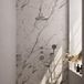Brauer Brushed Carving Thermostatische Regendoucheset Inbouw