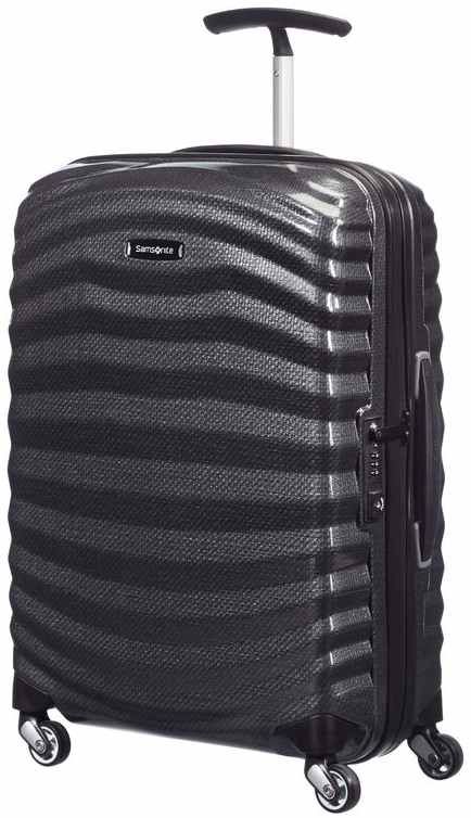 Samsonite Lite-Shock Spinner 55/20 - Black - Handbagage - 36L
