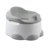Bumbo BMB509 3-in-1 multifunctionele pot met pot, toiletbril en voetensteun, grijs, 1500 g