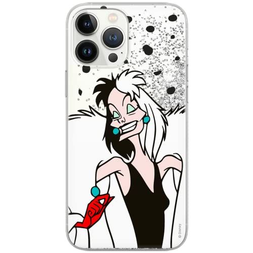 ERT GROUP - iPhone 13 Pro Case - Disney Cruella - Glitter Effect