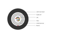 Digitus DK-39121-U InfiniBand en Glasvezelkabel 1 m U-DQ(ZN) BH Zwart