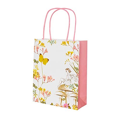 Talking Tables Talking Tables Pack van 8 vlinders, bloemen en feeën Goody Loot Treat Bags - ideaal voor een meisjesverjaardag | Mooi en schattig | FAIRY TREAT TASSEN PK8