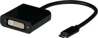 EFB Elektronik EBUSBC-DVI video kabel adapter 0,15 meter USB Type-C Zwart