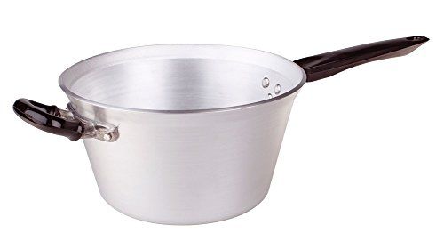 Pentole Agnelli Paiolo - Zware uitvoering - Aluminium - 5 mm - Zilverkleurig