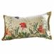 LOBERON Kussenhoes Floriania bont Katoen 50x30 cm