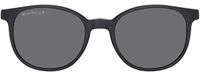 Montana Eyewear MRC2 leesbril met clip-on zonnebril +2.50 - Rond montuur - Zwart