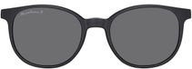 Montana Eyewear MRC2 lunettes de lecture avec clip-on lunettes de soleil +2.50 - Monture ronde - Noir