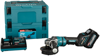 Makita Makita GA050GT101 Haakse Slijper Set In Mbox - 36V Accu 125mm Veiligheidsschakelaar