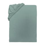 TOM TAILOR Jersey hoeslaken ca. 90-100x190-200 cm, 100% katoen/jersey, UNI (eucalyptus)