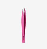 Vitry Epileer Yatagan Spitse Punt Inox Roze Pincet - 1stuks