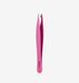 Vitry Epileer Yatagan Spitse Punt Inox Roze Pincet - 1stuks