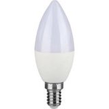V-TAC 2142411 Lampe LED Étiquette énergétique F (A - G) E14 Bougie 4.5 W = 40 W Blanc (Ø x h) 36.5 mm x 100 mm 1 pièce(s)