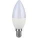 V-TAC 2142411 Lampe LED Étiquette énergétique F (A - G) E14 Bougie 4.5 W = 40 W Blanc (Ø x h) 36.5 mm x 100 mm 1 pièce(s)