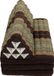 Fine Asianliving Coussin thaïlandais Trois plis 80x190cm Coussin triangulaire XXXL 8 rouleaux Siège Matelas de méditation
