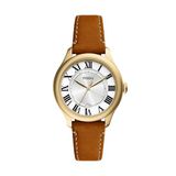 Fossil Gilmore Horloge voor Dames, Quartz Drie Wijzers Datum Uurwerk met roestvrijstalen of leren band