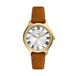 Fossil Gilmore Horloge voor Dames, Quartz Drie Wijzers Datum Uurwerk met roestvrijstalen of leren band