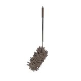 Homéa Plumeau Chenille Microvezel Telescopische Handvat 28-75 cm Taupe