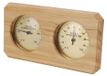 Merkloos Houten Saunathermometer en Hygrometer voor Nauwkeurige Metingen