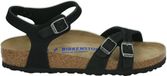Birkenstock KUMBA SOFT FOOTBED NUBUK BLACK - Dames slippers - Zwart - Maat 38