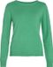 Vila Trui Viril O-neck L/s Knit Top - Noos 14054177 Kelly Green/dark Melan Dames Maat - XXL