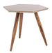 Bizzotto Gaspard bijzettafel, hout, bruin, 50 x 50 x 50 cm