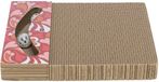 Trixie Krabplank Hartjes Karton Rood - 38x30x5 cm met Speelballen