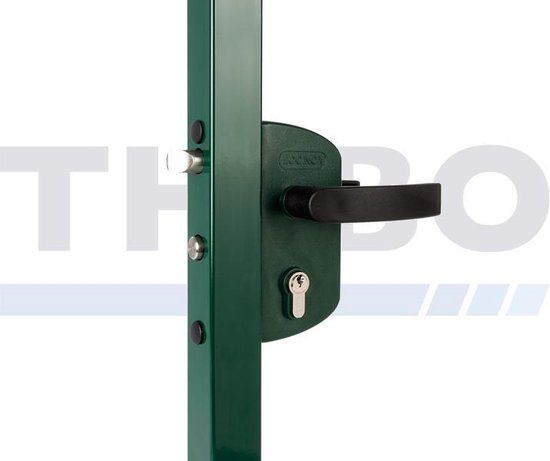 Locinox LAKZ4040P1L7040VCAP rasterslot - voor 40 mm vierkante buis - aluminium RAL7040 - zilver