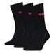 Levi's Chaussettes Homme Batwing Logo Regular Cut 3-Pack Noir